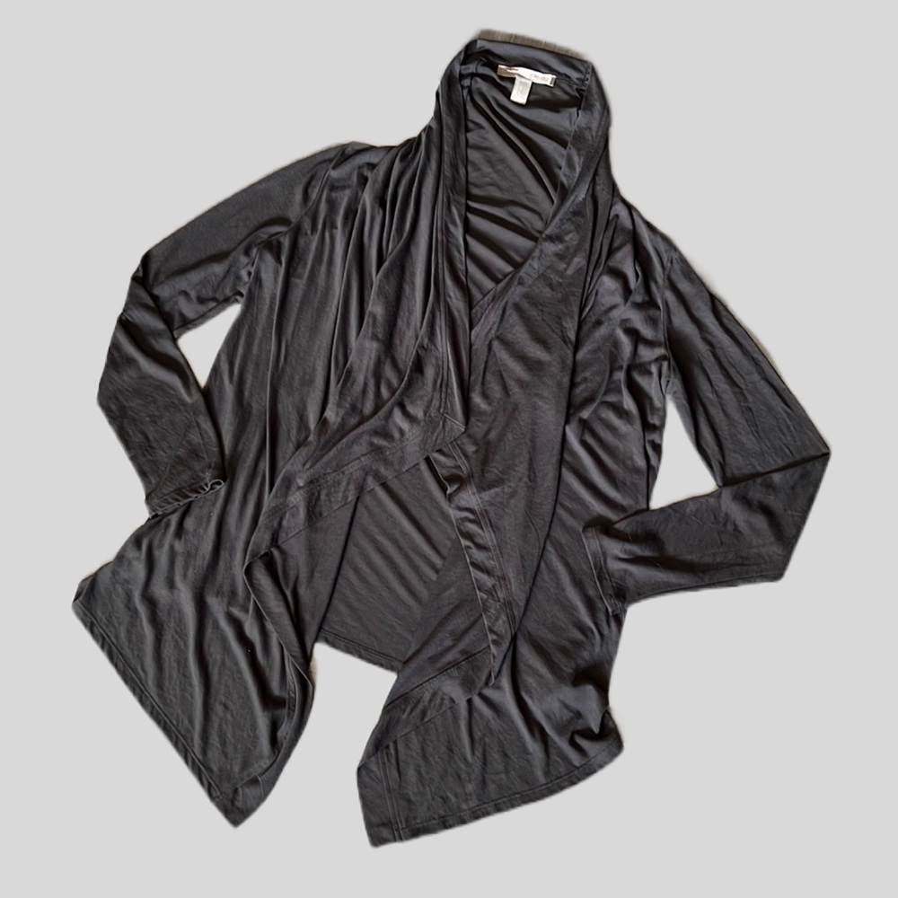 Forever 21 DarkGray Waterfall Cardigan